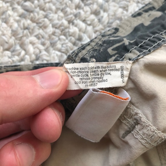 Sideout Tan Cargo Shorts Boys Size 16 - Picture 14 of 15